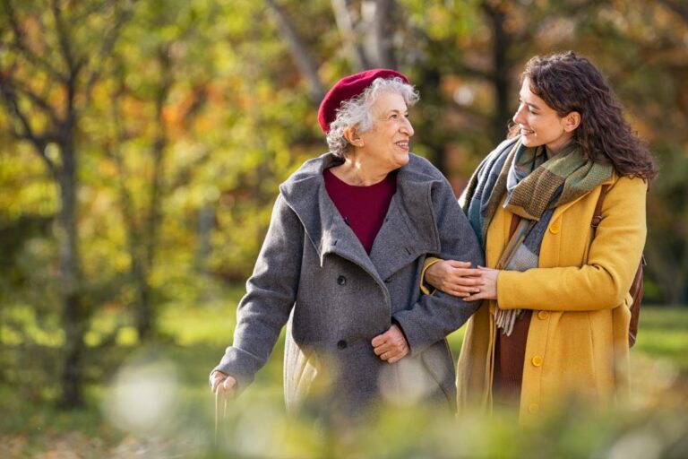 Caregiver photo from Adobe Stock